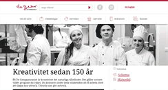 Desktop Screenshot of degeer.norrkoping.se