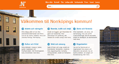 Desktop Screenshot of norrkoping.se