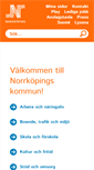 Mobile Screenshot of norrkoping.se